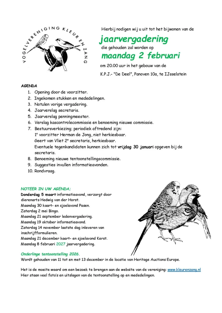 jaarvergadering 2 februari 2026 doc3 Pagina 1